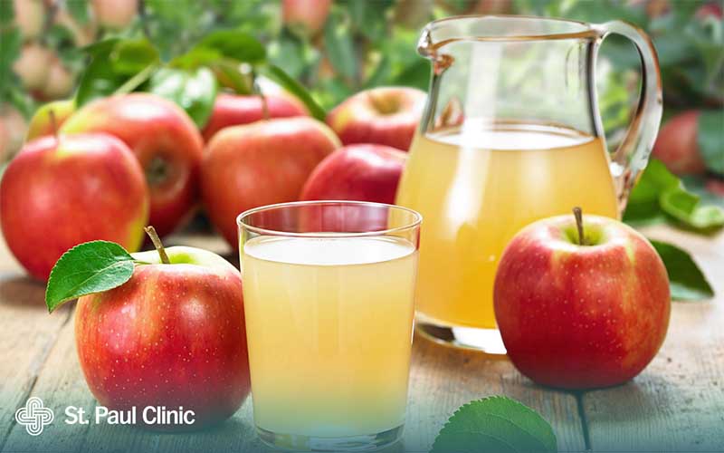 Nước ép táo giúp hệ tiêu hóa hoạt động trơn tru, làm sạch đại tràng tự nhiên