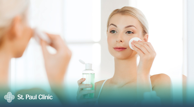 Chăm sóc da mặt kỹ càng sau tiêm tan mỡ sẽ hỗ trợ quá trình phục hồi da rất tốt